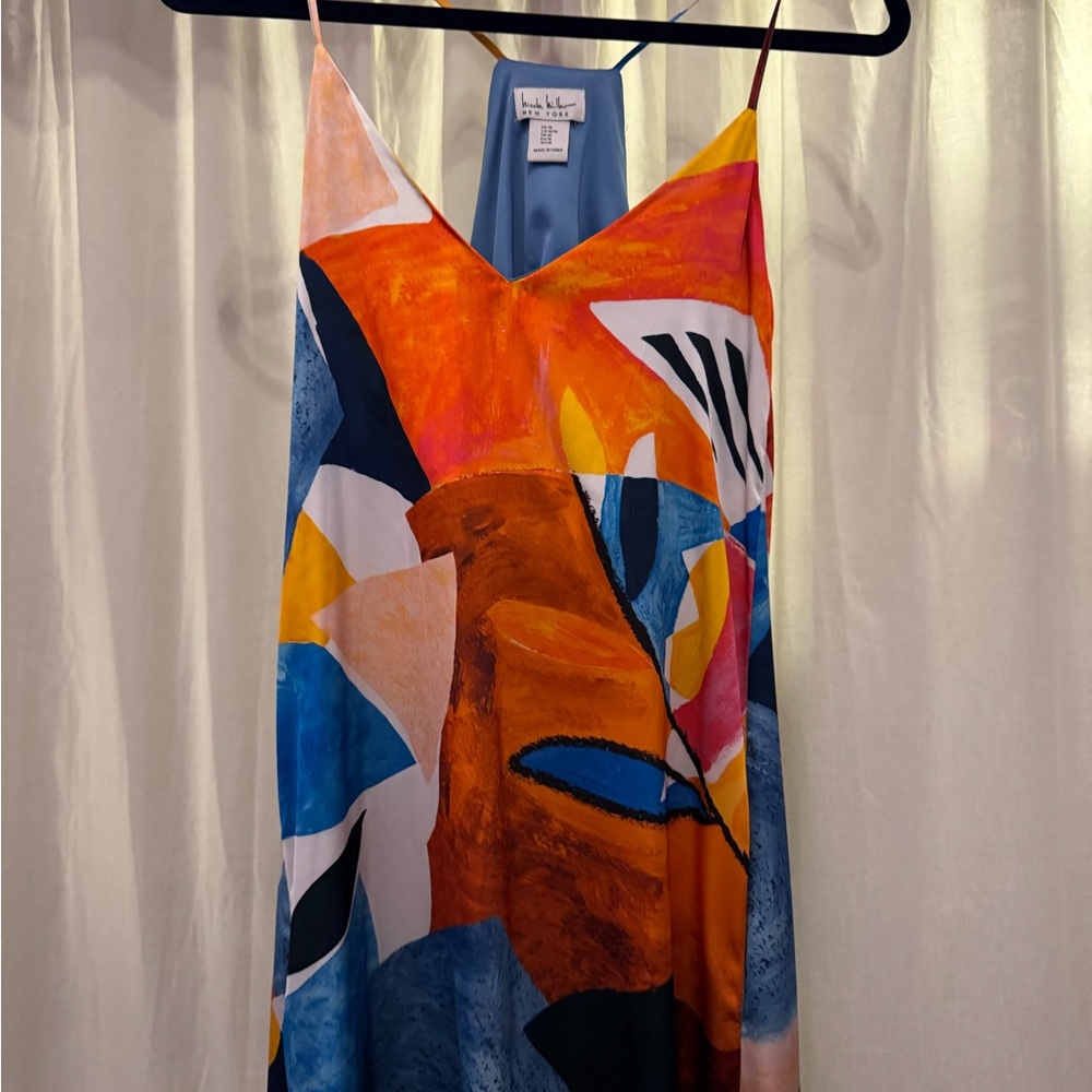 Trina Turk Colorful Abstract Dress
